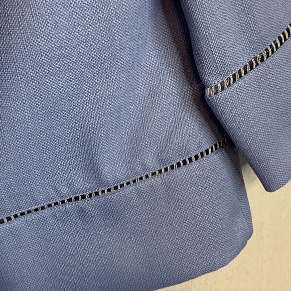 Draper's and Damon's Pale Blue Vintage Retro Business Suit Jacket Blazer - Picture 3 of 12